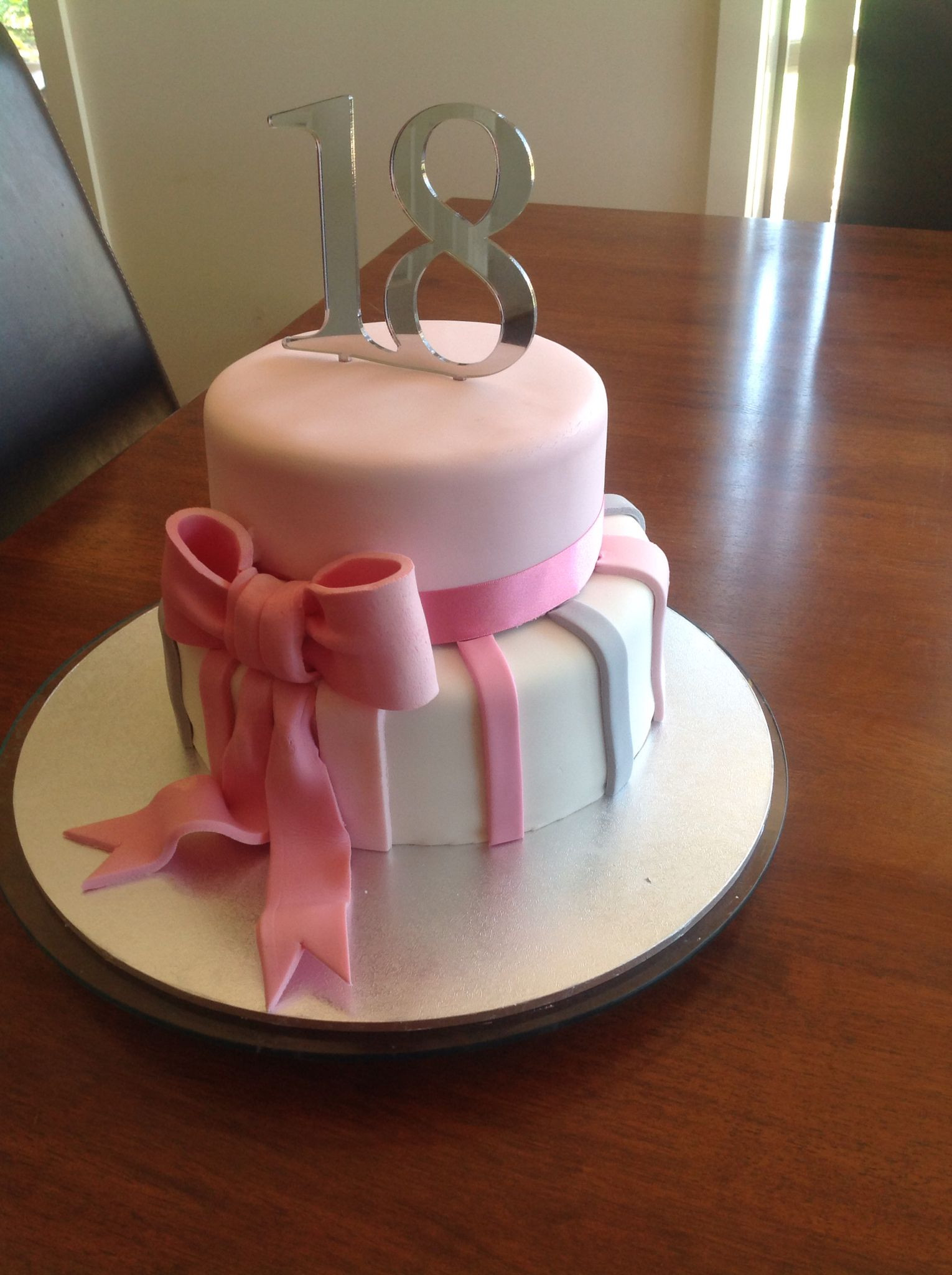 Best ideas about 18th Birthday Cake Ideas
. Save or Pin 18th birthday cake for girl fondant Now.