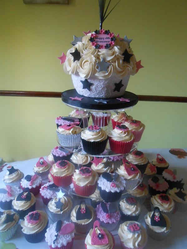 Best ideas about 18th Birthday Cake Ideas
. Save or Pin 18th Birthday cupcakes Tracy s T Cakes Now.