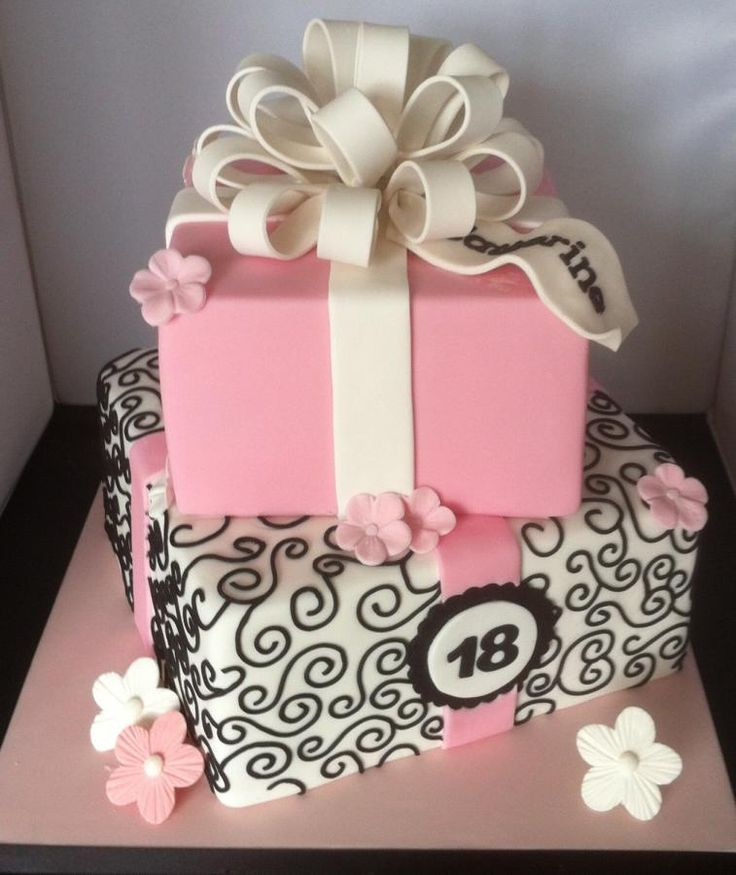 Best ideas about 18th Birthday Cake Ideas
. Save or Pin Katherine s 18th birthday cake Cakes Now.