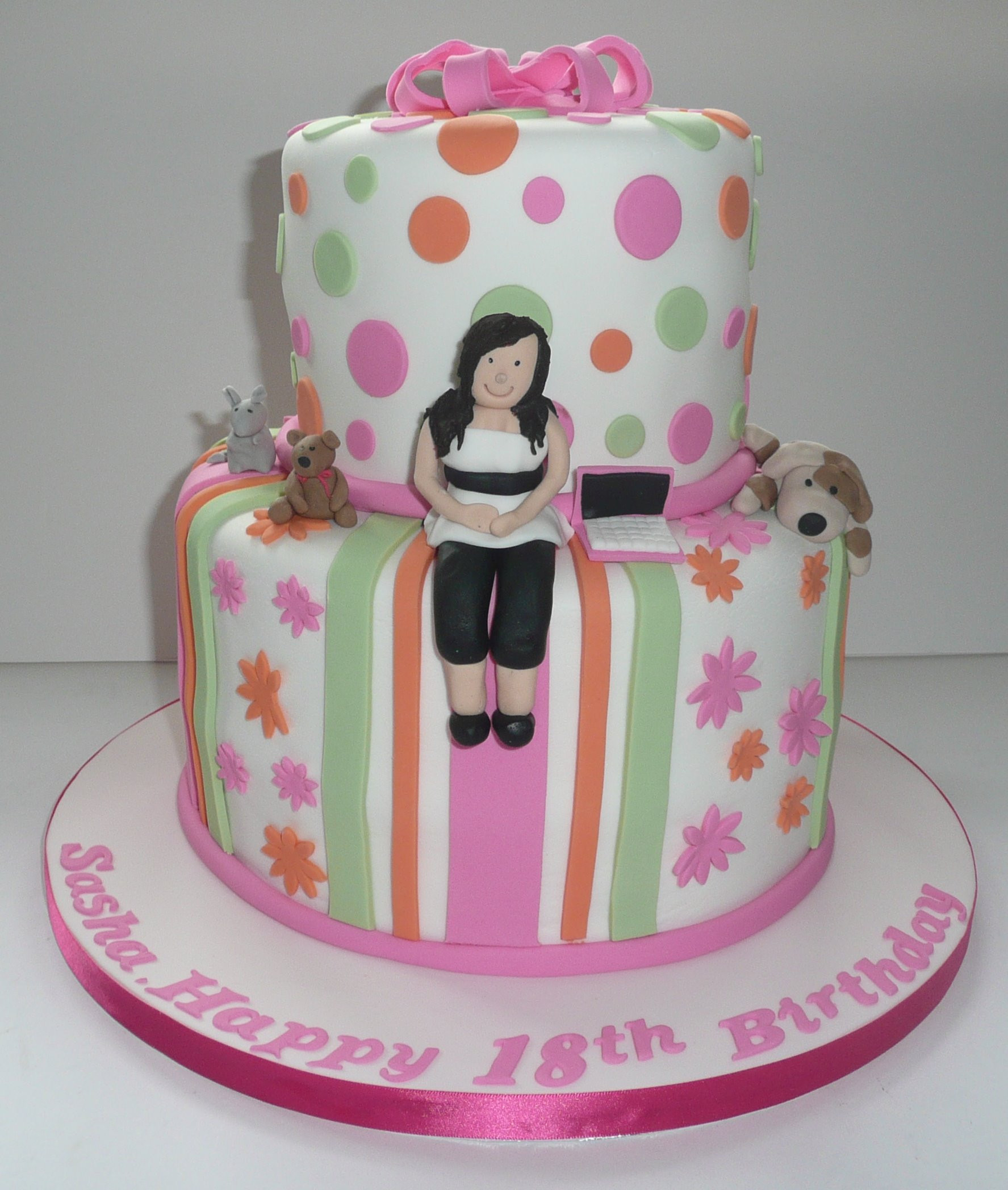 Best ideas about 18th Birthday Cake
. Save or Pin 18th Birthday Cakes Now.