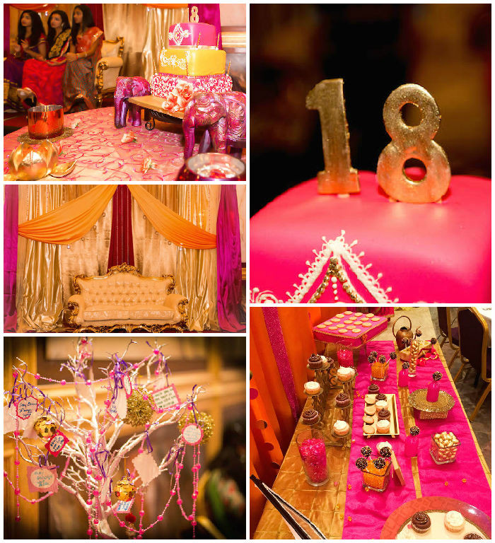Best ideas about 18th Birthday Decorations
. Save or Pin Kara s Party Ideas Royal Bollywood Themed 18th Birthday Party Now.