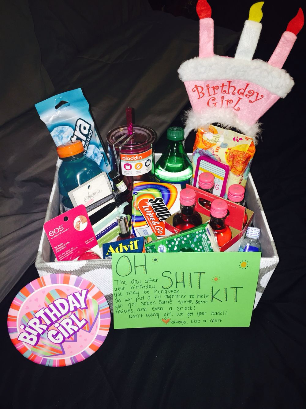 Best ideas about 18Th Birthday Gift Ideas For Best Friend
. Save or Pin Bestfriend s 21st birthday "Oh Shit Kit" DIY Now.