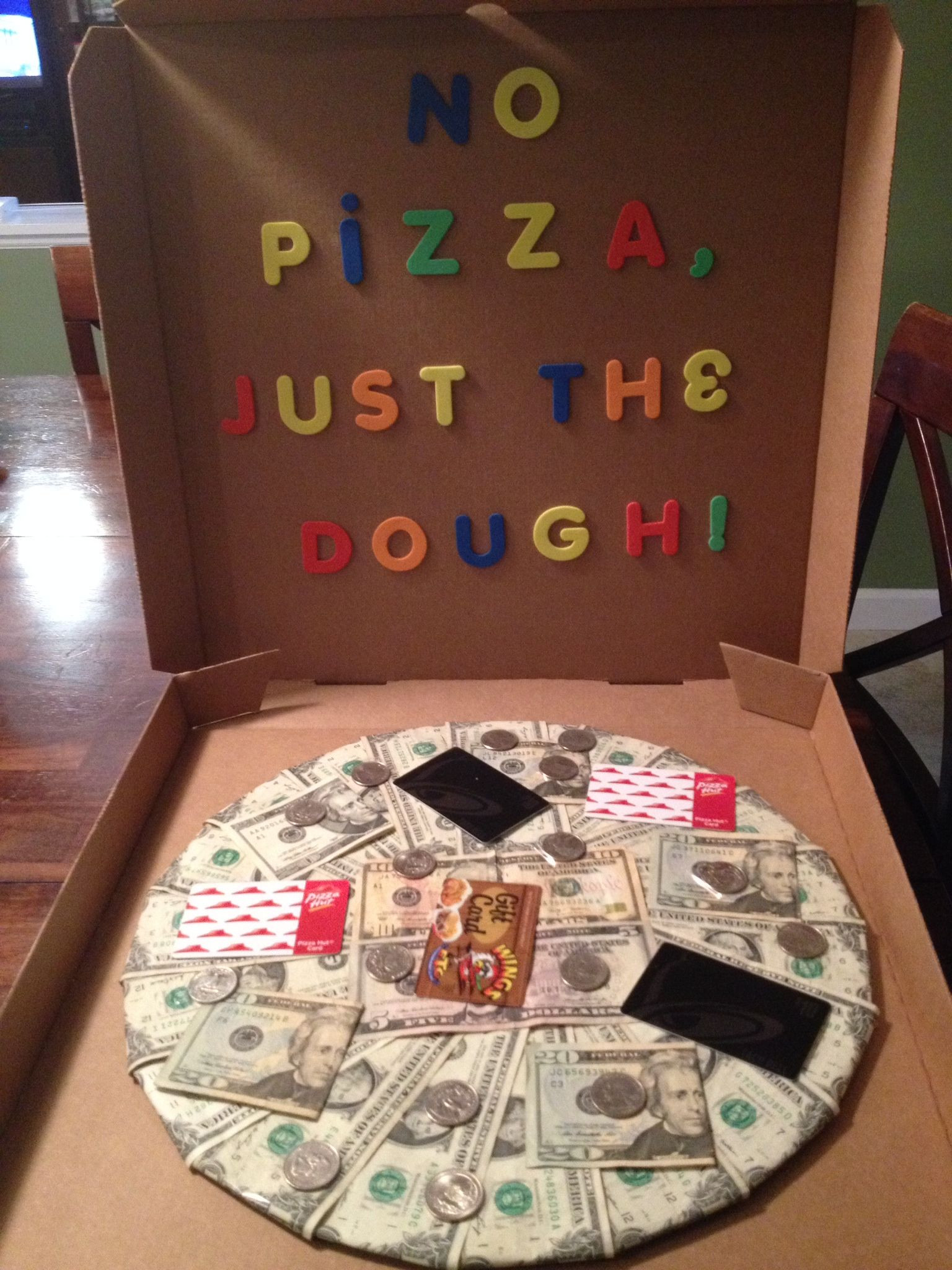 Best ideas about 18th Birthday Gift Ideas For Son
. Save or Pin No pizza just the dough Made this for my son s 19th Now.