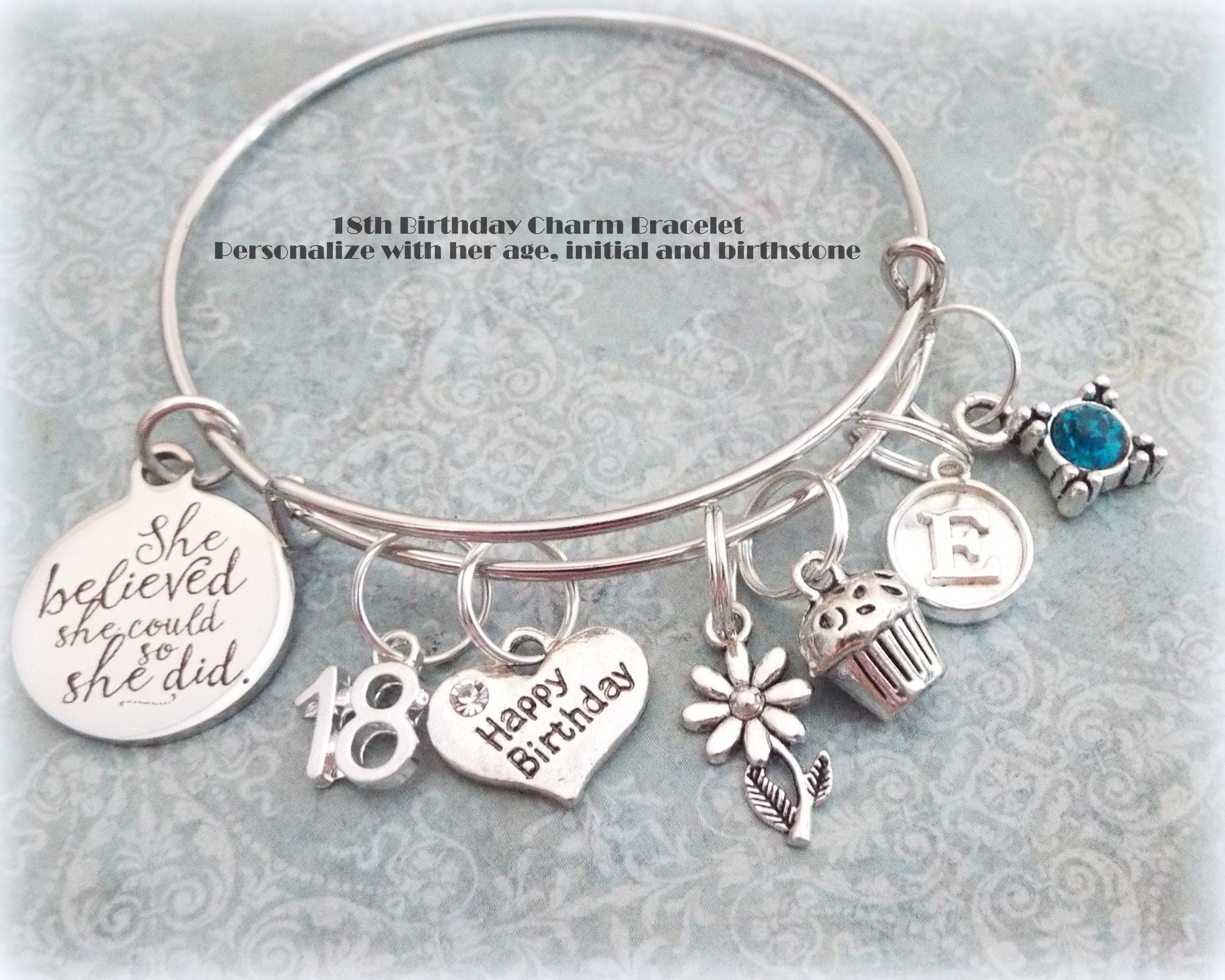 Best ideas about 18th Birthday Ideas For Daughter
. Save or Pin 18th Birthday Gift for Daughter Happy Birthday Charm Now.