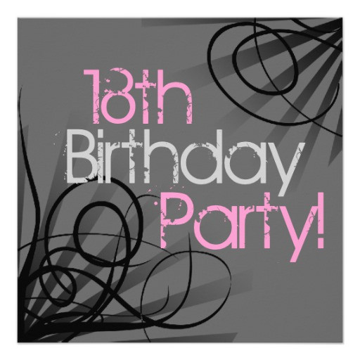 Best ideas about 18th Birthday Party Invitations
. Save or Pin 18th Birthday Party Invitations 5 25" Square Invitation Now.
