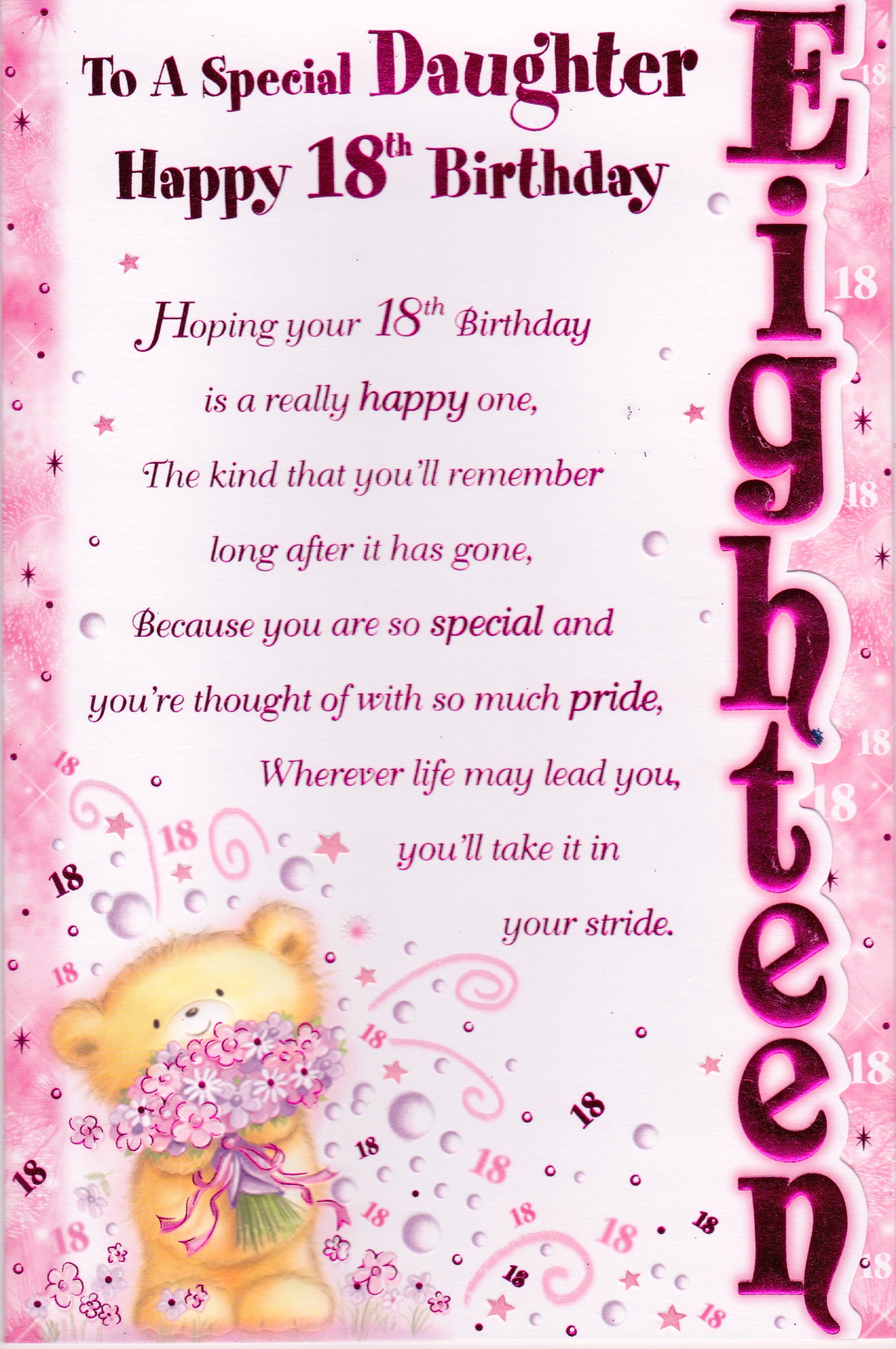 Best ideas about 18th Birthday Quotes
. Save or Pin Daughters 18th Birthday Quotes QuotesGram Now.