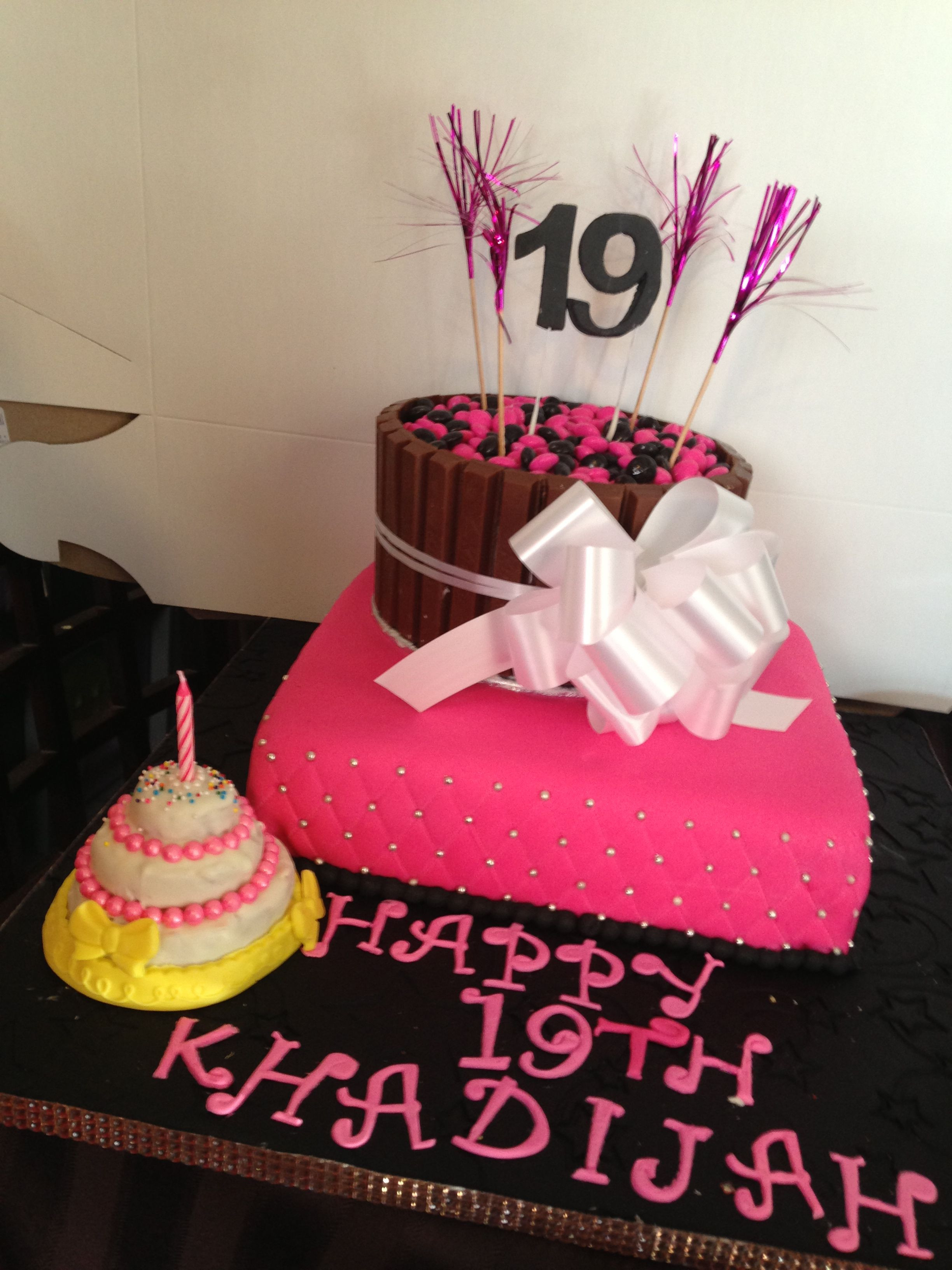 Best ideas about 19th Birthday Cake
. Save or Pin Pretty 19th birthday cake all put to her Looks Now.