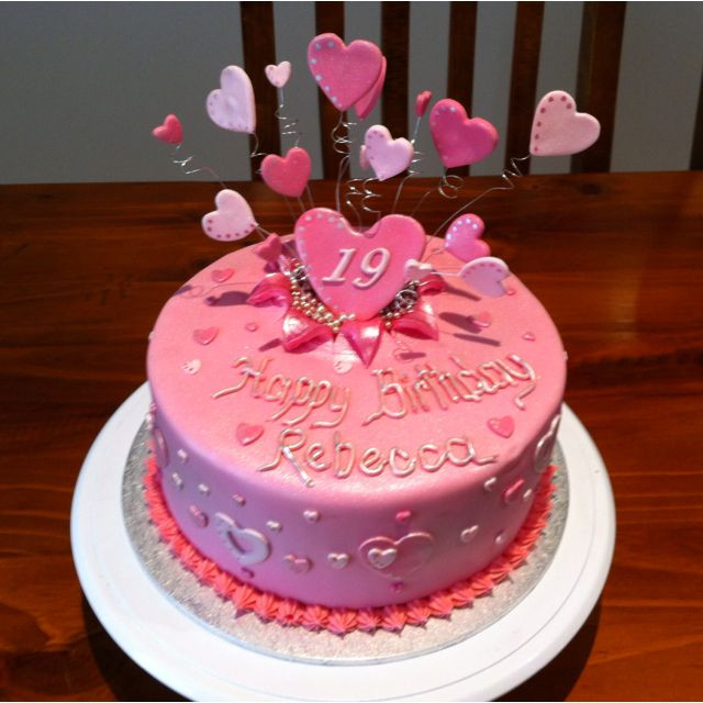 Best ideas about 19th Birthday Cake
. Save or Pin Rebecca s 19th birthday Piece of Cake Pinterest Now.