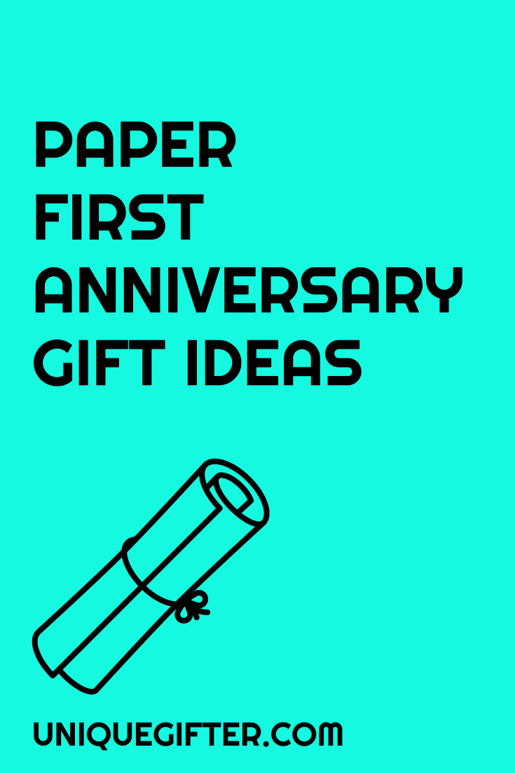 Best ideas about 1St Anniversary Gift Ideas
. Save or Pin First Year Anniversary Gift Ideas Unique Gifter Now.
