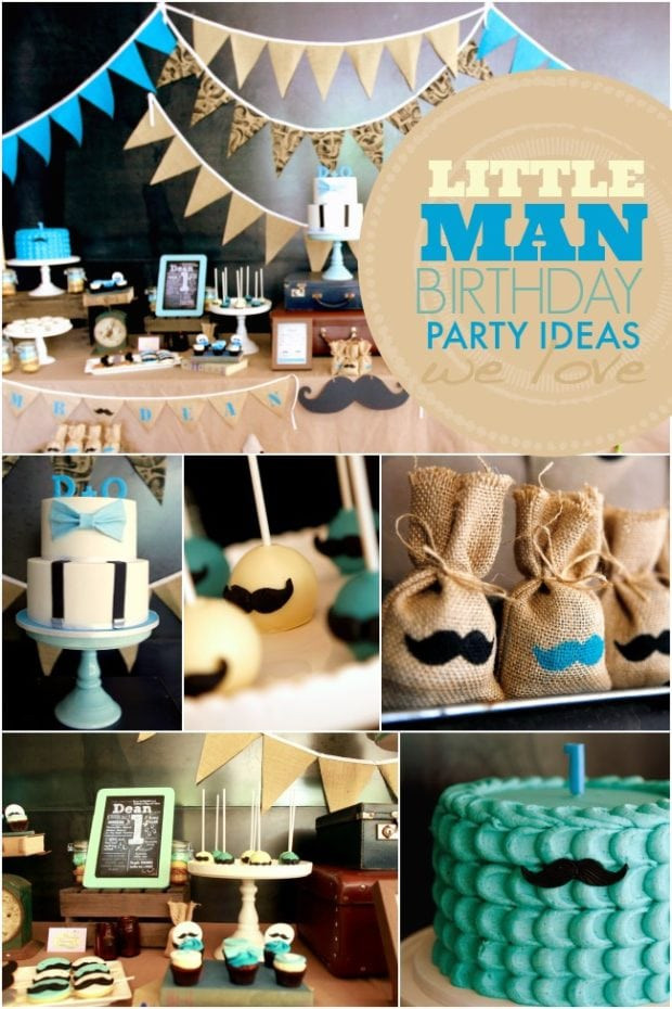 Best ideas about 1st Birthday Boy Decorations
. Save or Pin A Little Gentleman First Birthday Party Now.