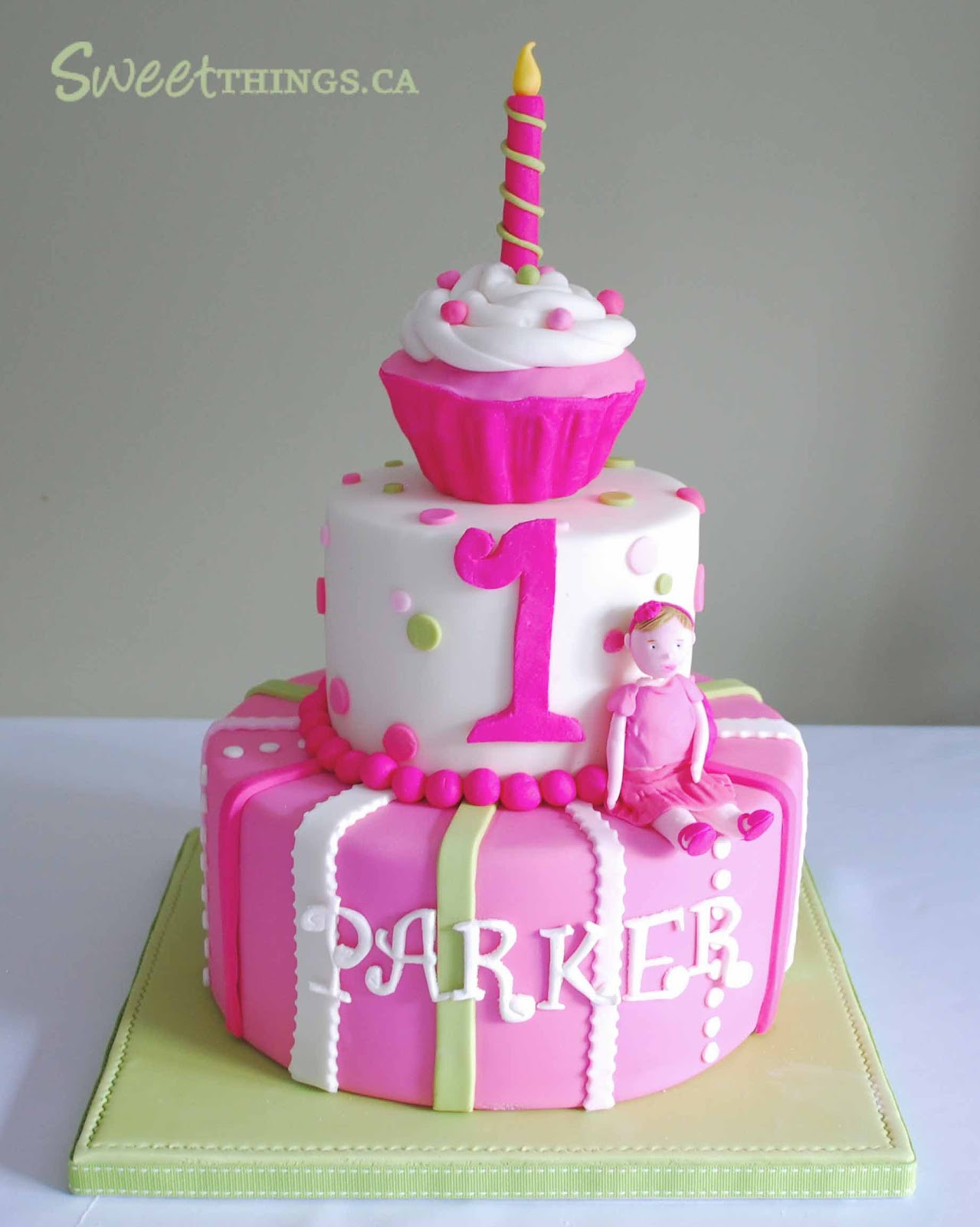 Best ideas about 1st Birthday Cake Girl
. Save or Pin SweetThings Colorful 1st Birthday Cake Now.