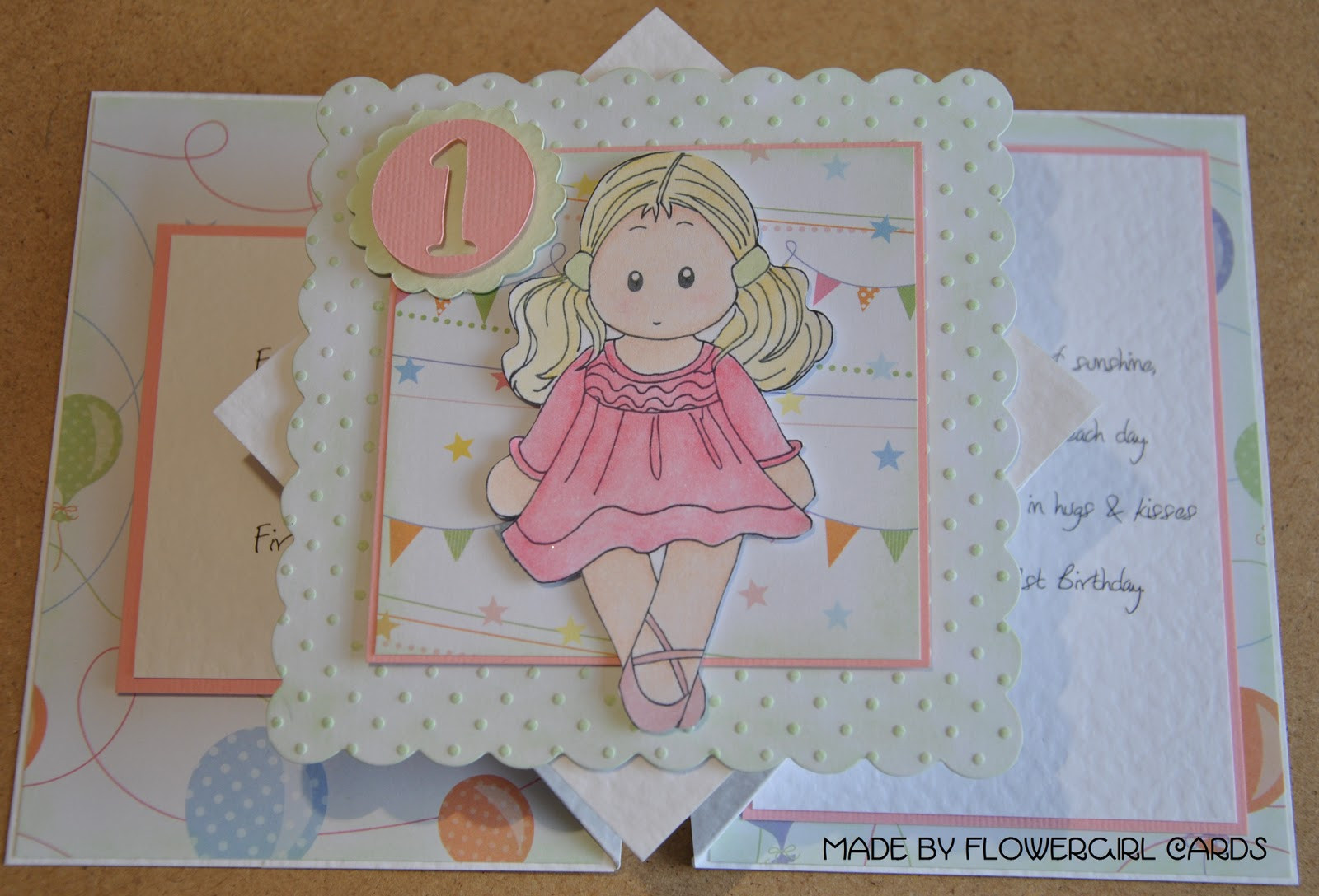 Best ideas about 1st Birthday Card
. Save or Pin Flowergirl Cards 1st Birthday Card Now.