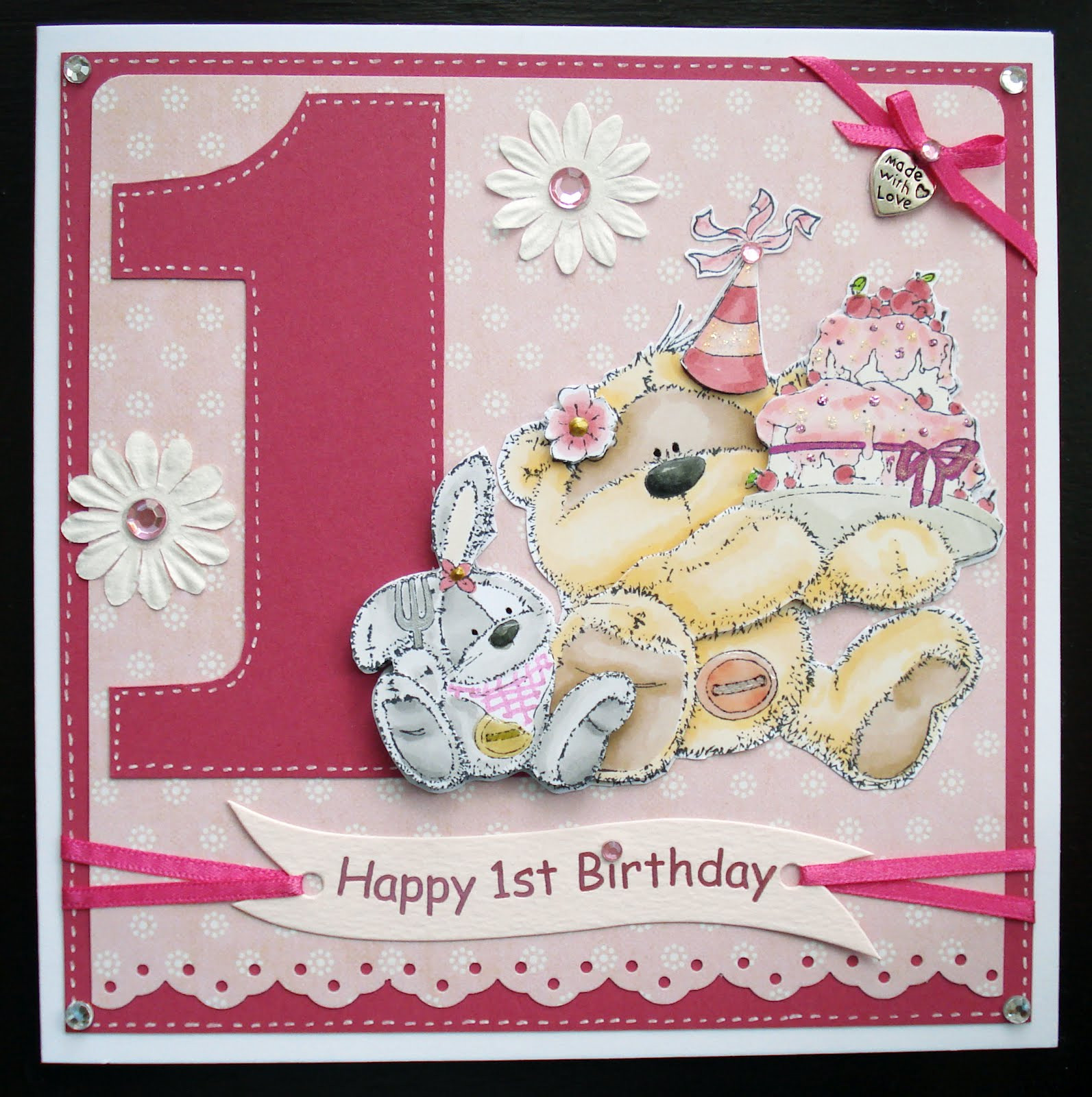 Best ideas about 1st Birthday Card
. Save or Pin kaardvark Megan s first birthday Now.