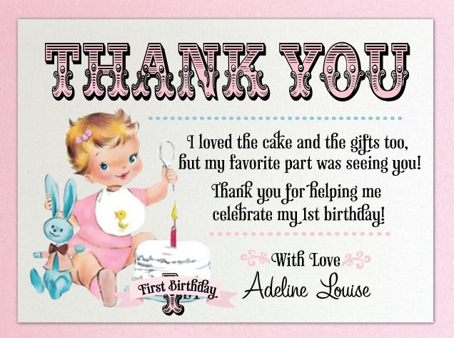 Best ideas about 1st Birthday Card Message
. Save or Pin 78 Best ideas about Thank You Card Wording on Pinterest Now.