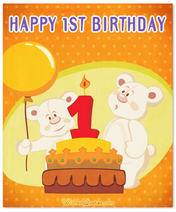 Best ideas about 1st Birthday Card Message
. Save or Pin 1st Birthday Wishes and Cute Baby Birthday Messages Now.