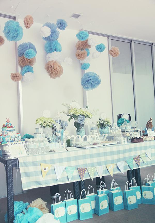 Best ideas about 1st Birthday Decorations Boy
. Save or Pin Kara s Party Ideas Peter Rabbit Themed 1st Birthday Party Now.