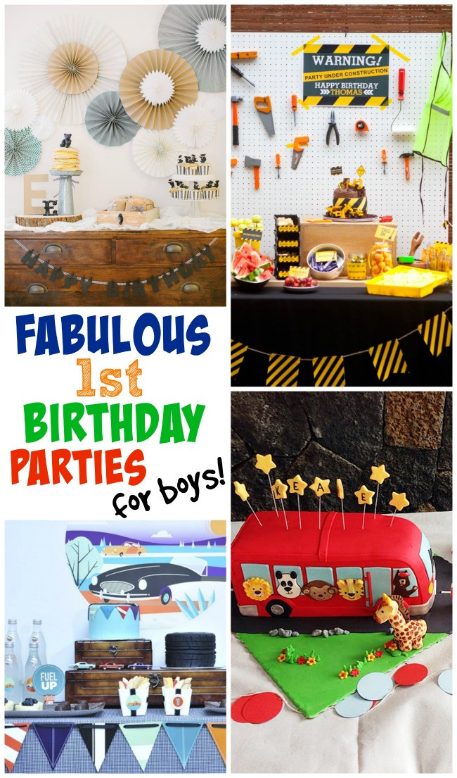 Best ideas about 1st Birthday Gift Ideas For Boys
. Save or Pin 1st Birthday Party Ideas For Boys Now.