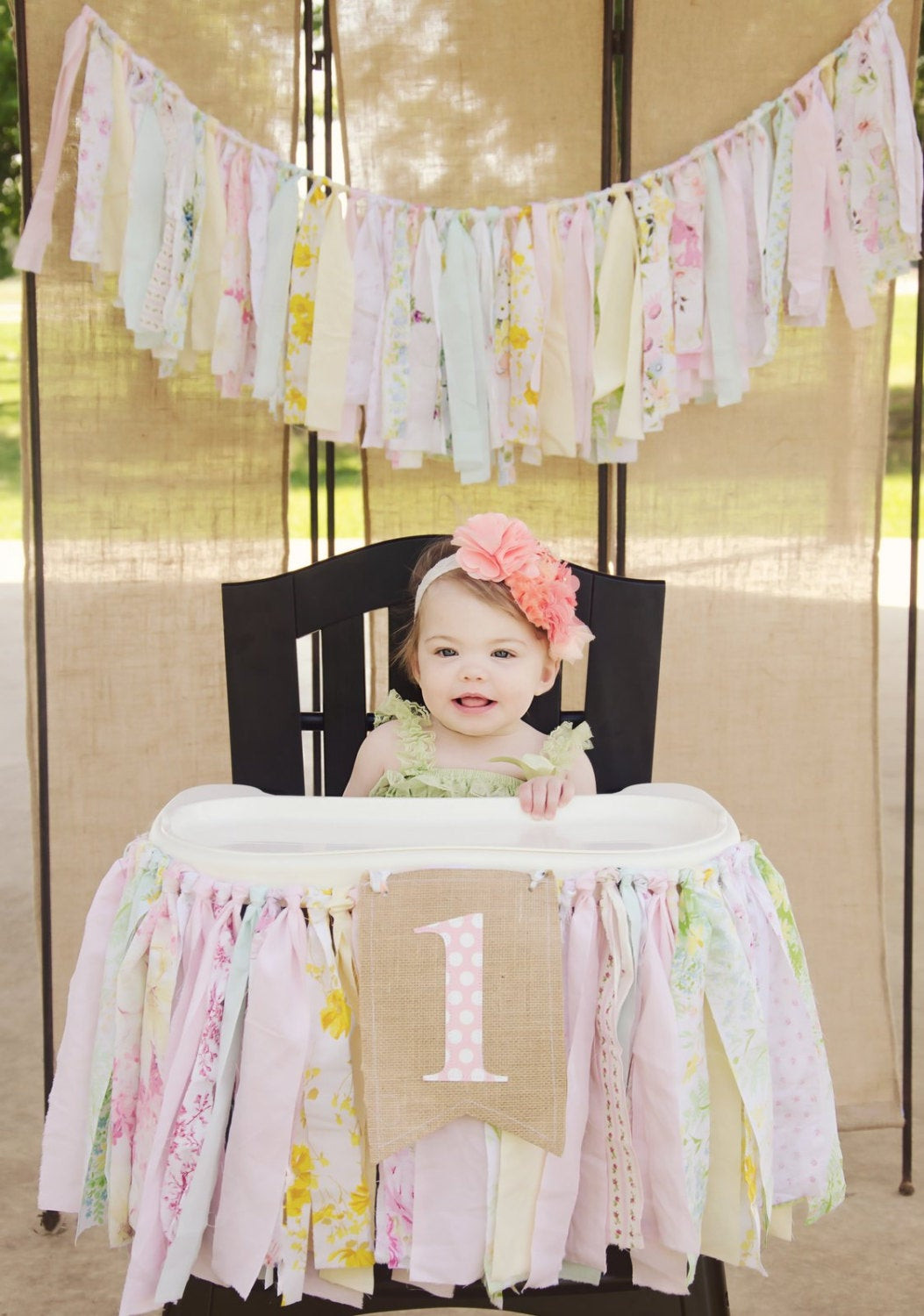 Best ideas about 1st Birthday Highchair Decorations
. Save or Pin Girls High Chair Banner First Birthday Party Supplies Now.