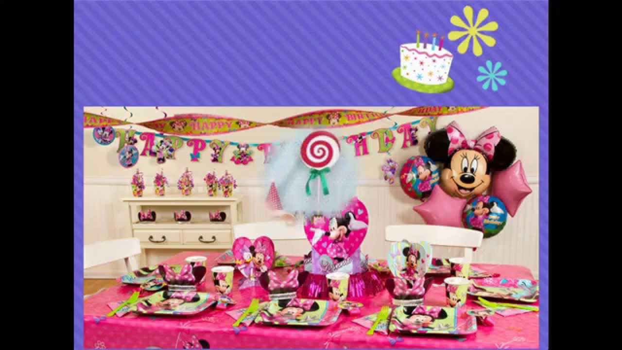 Best ideas about 1st Birthday Party Decorations At Home
. Save or Pin at home 1st birthday Party ideas for girls Now.