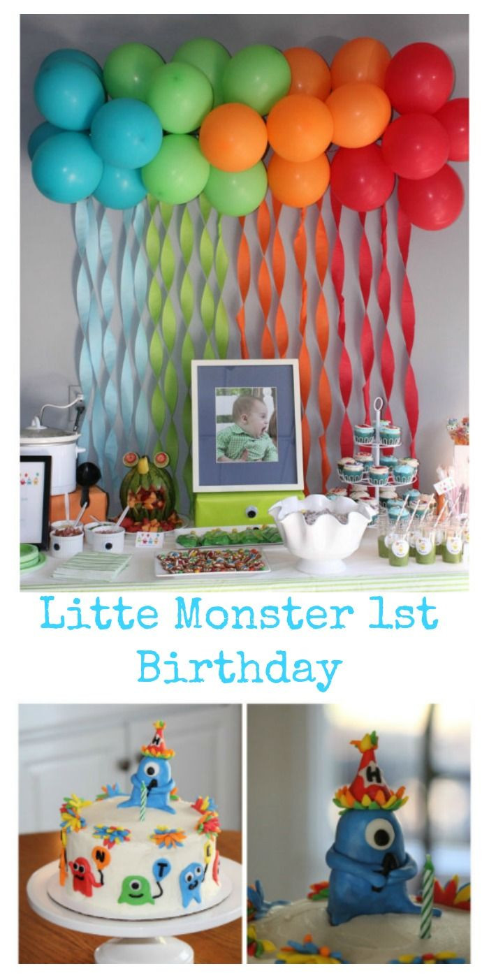 Best ideas about 1st Birthday Party Decorations
. Save or Pin Hunter s first birthday couldn t have gone any better The Now.