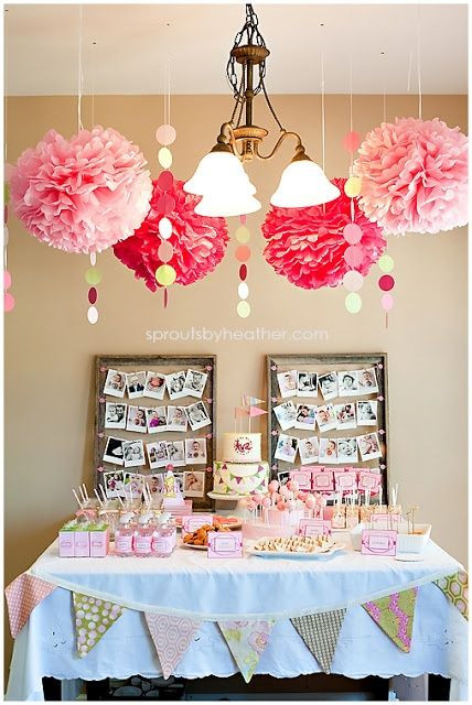 Best ideas about 1st Birthday Party Decorations Girl
. Save or Pin Banner Birthday Party Child s Birthday Ideas Now.