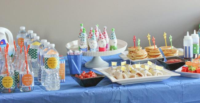 Best ideas about 1st Birthday Party Food Ideas
. Save or Pin A Pajama Time Boy s 1st Birthday Party Spaceships and Now.