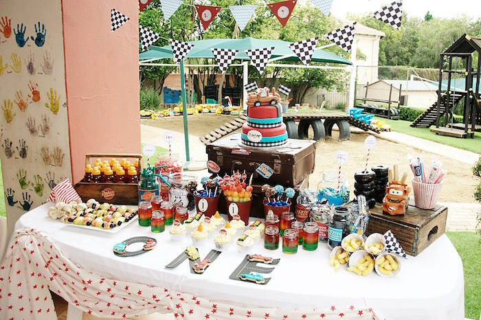 Best ideas about 1st Birthday Party Food Ideas
. Save or Pin Kara s Party Ideas Car Themed First Birthday Party Now.