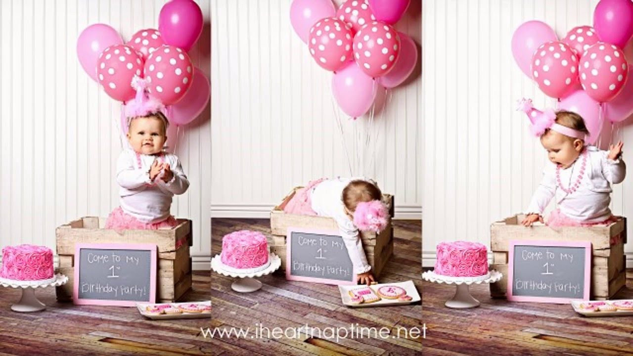 Best ideas about 1st Birthday Photo Ideas
. Save or Pin First birthday party decor ideas for girls Now.