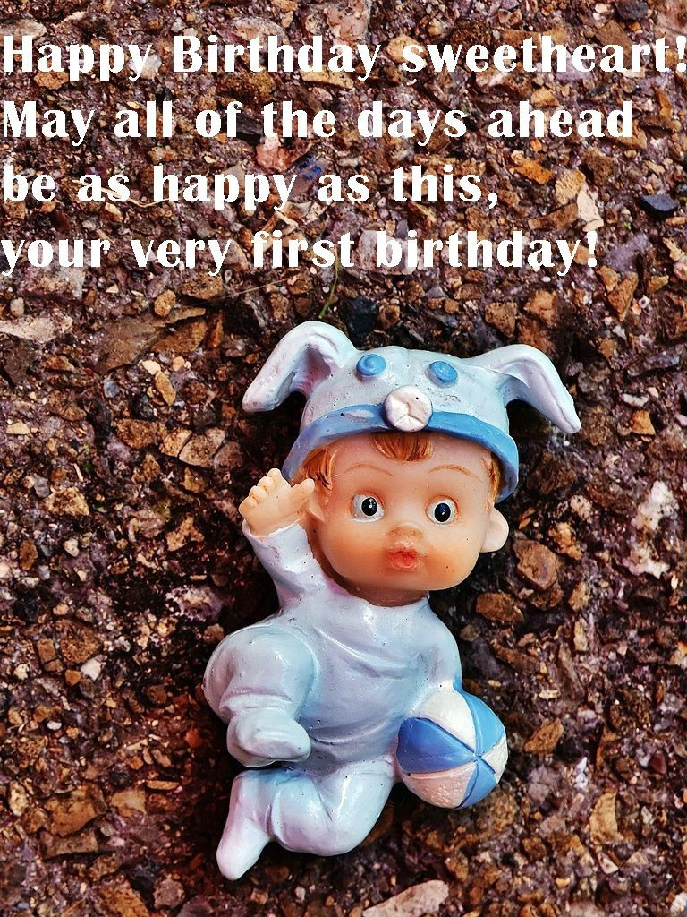 Best ideas about 1st Birthday Wishes For Baby Boy
. Save or Pin Birthday Baby Now.