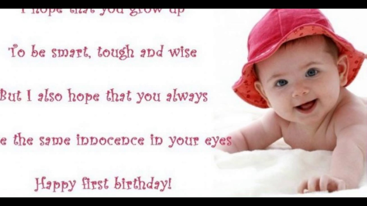 Best ideas about 1st Birthday Wishes For Baby Boy
. Save or Pin 1st Birthday Wishes and Cute Baby Birthday Messages Now.