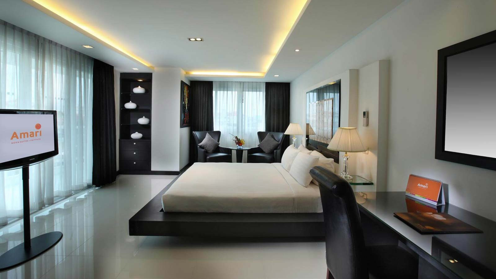 Best ideas about 2 Bedroom Suites
. Save or Pin Two Bedroom Suite Amari Nova Suites Pattaya Now.