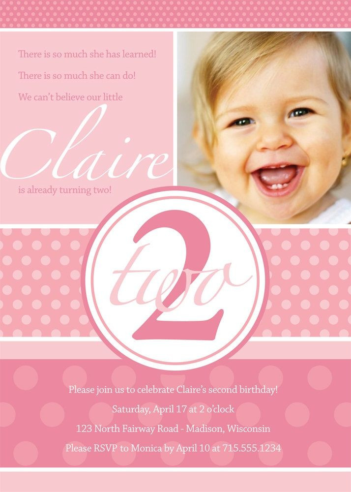Best ideas about 2 Year Old Birthday Invitations
. Save or Pin 2 Years Old Birthday Party Now.