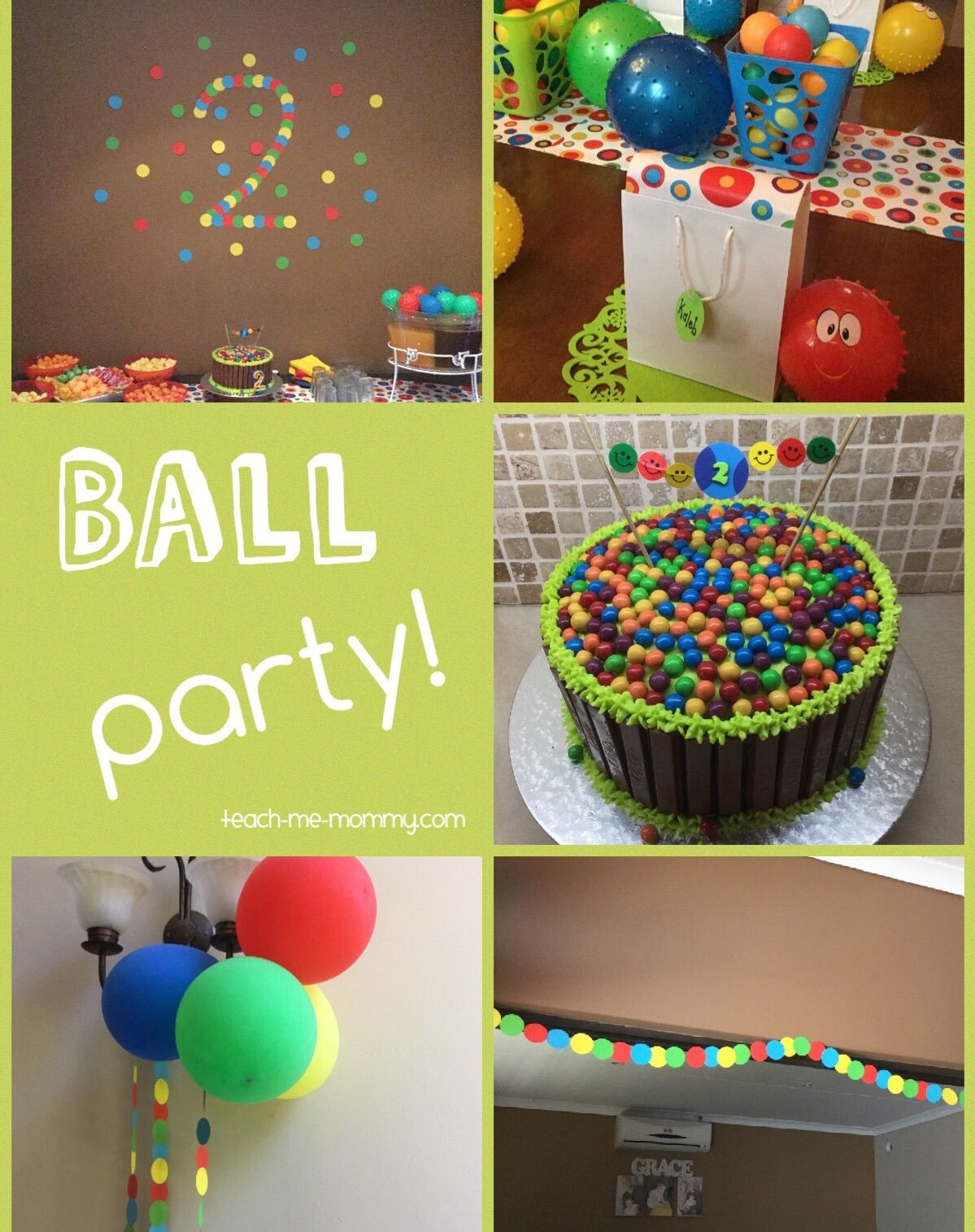 Best ideas about 2 Year Old Birthday Party Ideas In The Winter
. Save or Pin Ball Themed Party for a 2 Year Old Now.