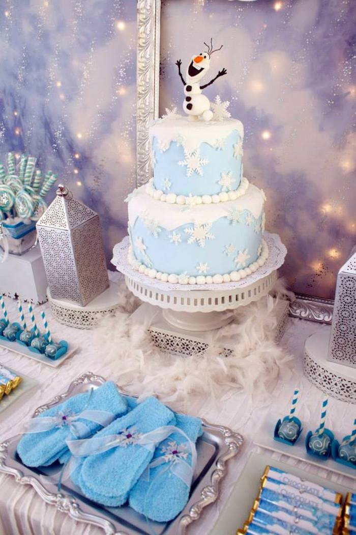 Best ideas about 2 Year Old Birthday Party Ideas In The Winter
. Save or Pin Kara s Party Ideas Frozen Winter Wonderland Themed Now.
