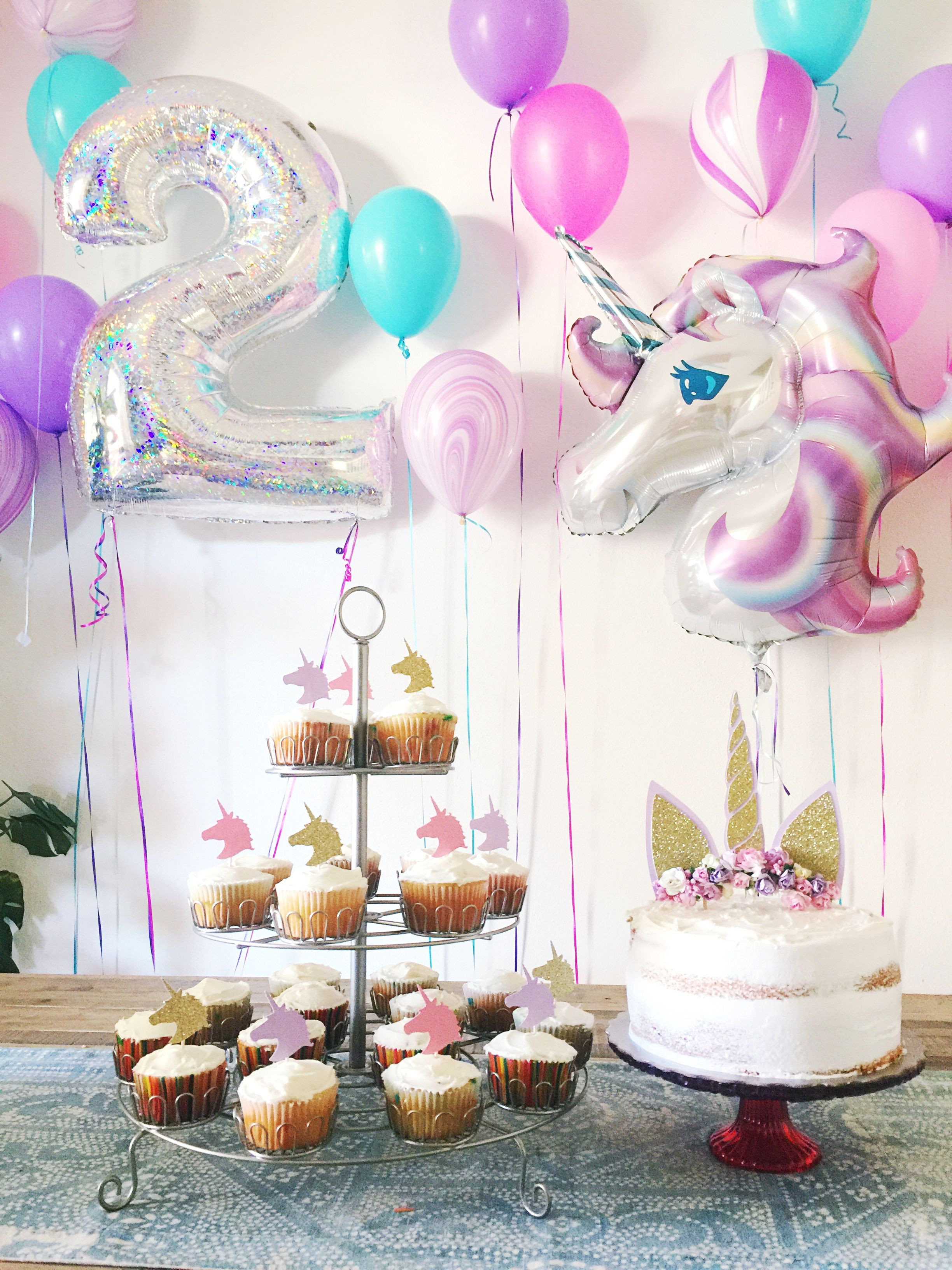 Best ideas about 2 Year Old Girl Birthday Ideas
. Save or Pin 2 year old Unicorn Birthday Party Party Now.