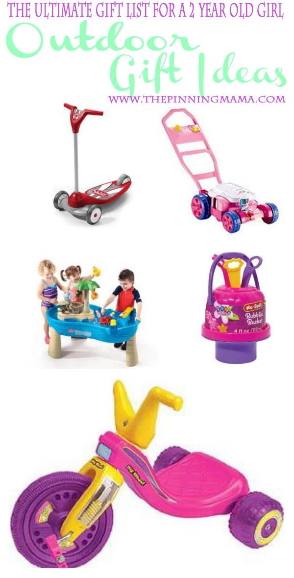 Best ideas about 2 Yr Old Girl Birthday Gift Ideas
. Save or Pin Outdoor Gift Ideas for a 2 Year Old Girl Now.