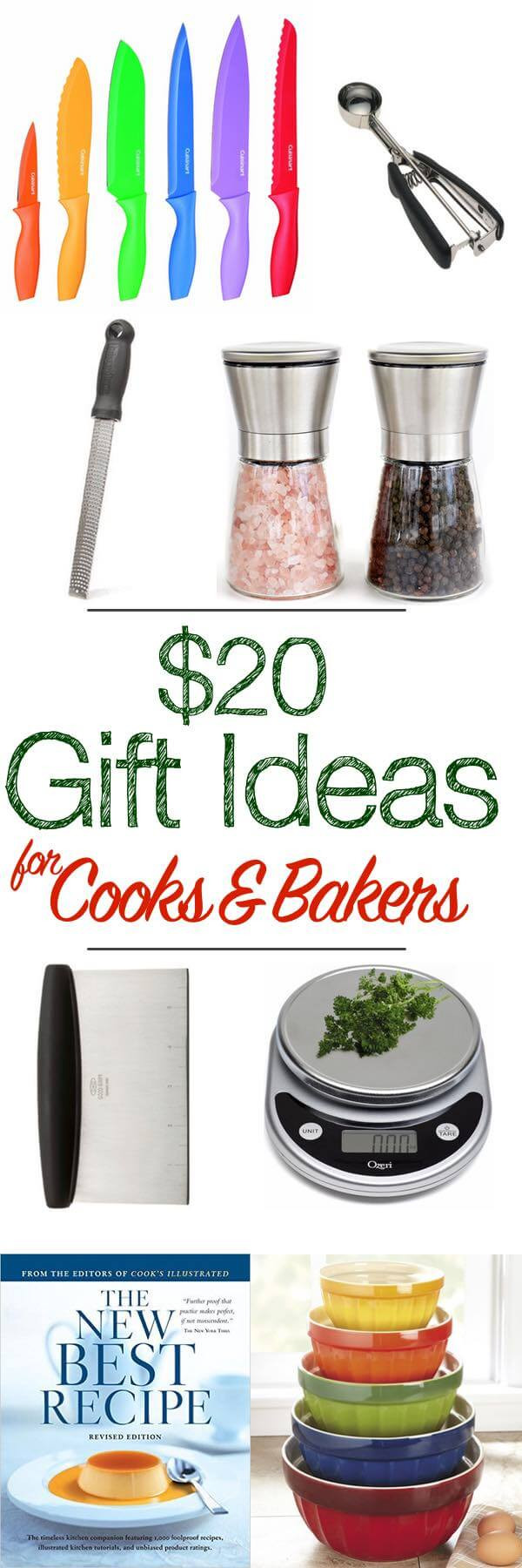 Best ideas about $20 Gift Ideas
. Save or Pin $20 Gift Ideas for Bakers & Cooks My Kitchen Escapades Now.