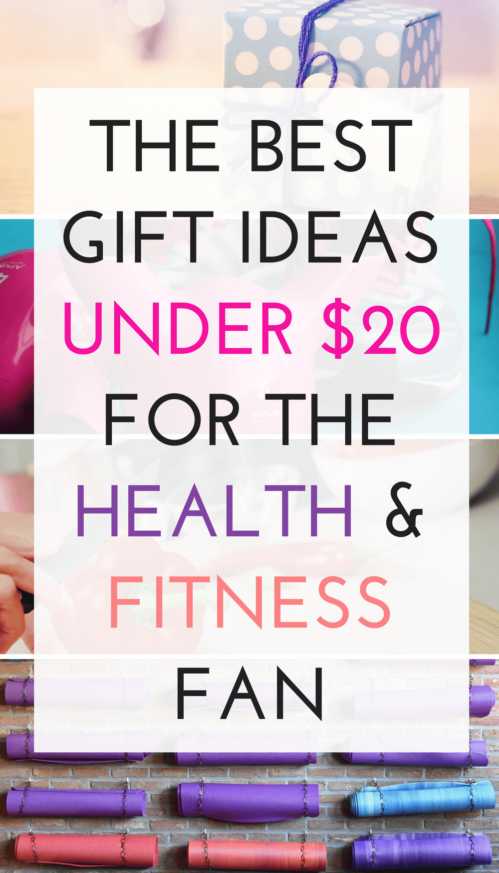 Best ideas about $20 Gift Ideas For Her
. Save or Pin Best Gift Ideas Under $20 For the Health & Fitness Fan Now.