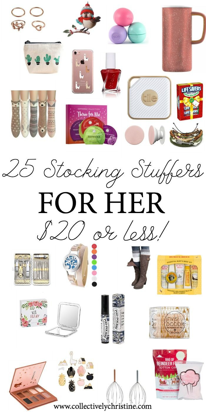Best ideas about $20 Gift Ideas For Her
. Save or Pin Best Stocking Stuffers for Her Cute Stocking Stuffer Now.