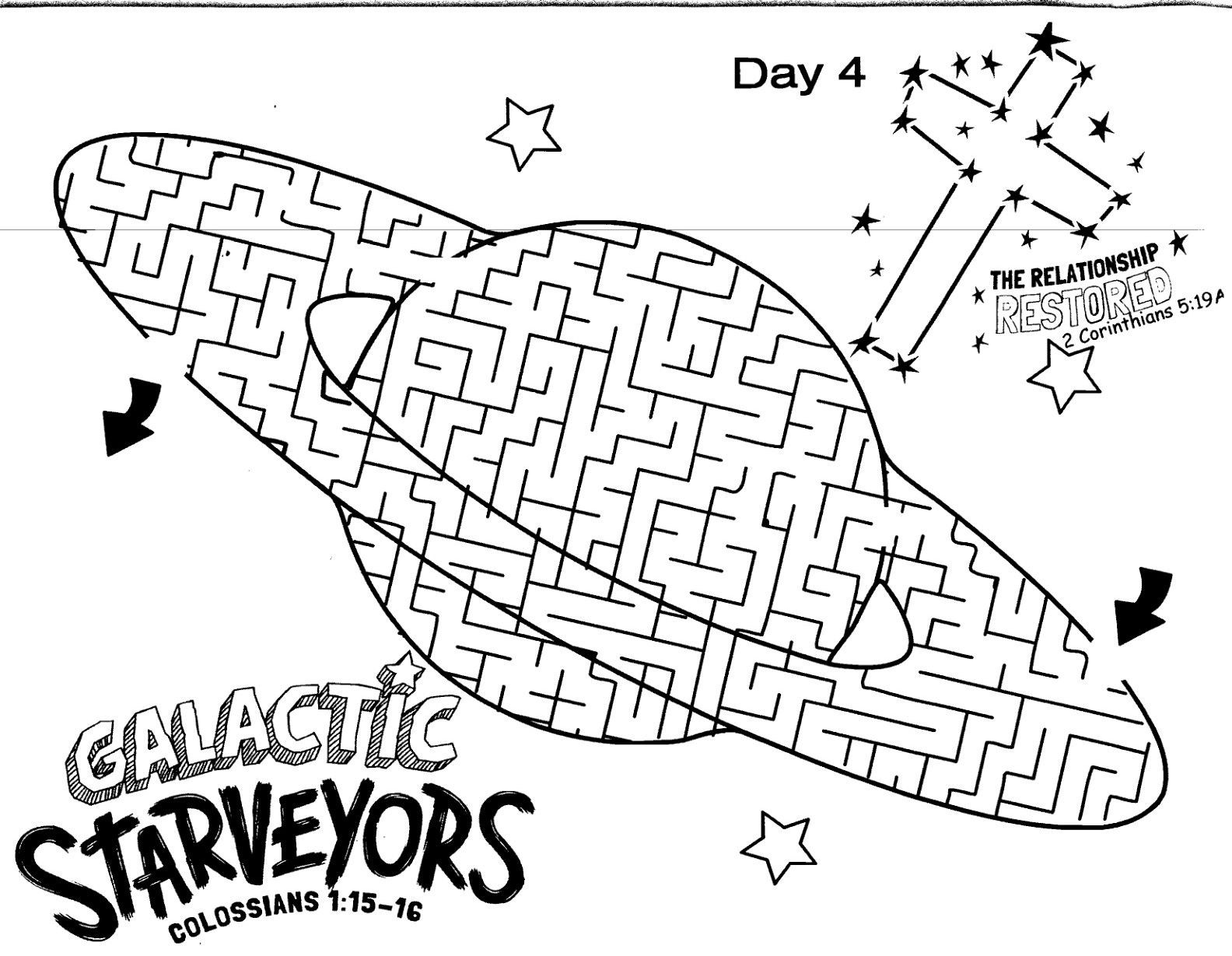 Best ideas about 2017 Eclipse Preschool Coloring Sheets
. Save or Pin Galactic Starveyors Coloring Sheet VBS 2017 Day 4 Now.