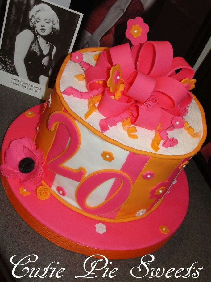 Best ideas about 20th Birthday Cake
. Save or Pin 20th Birthday Cake My birthday Ideas Now.