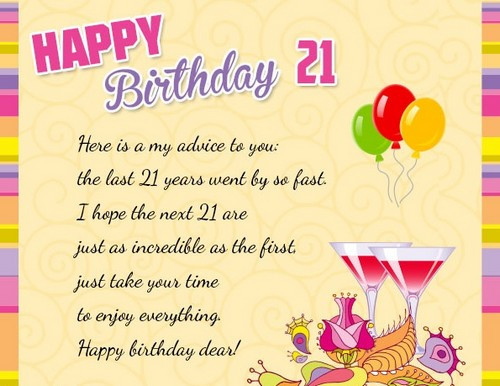 Best ideas about 21 Birthday Quotes
. Save or Pin 21st Birthday Quotes and Wishes Now.