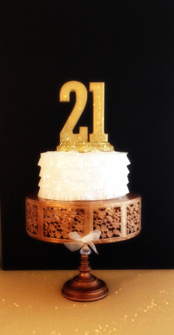 Best ideas about 21st Birthday Cake Toppers
. Save or Pin Items similar to 21st BIRTHDAY CAKE TOPPER Wedding Now.
