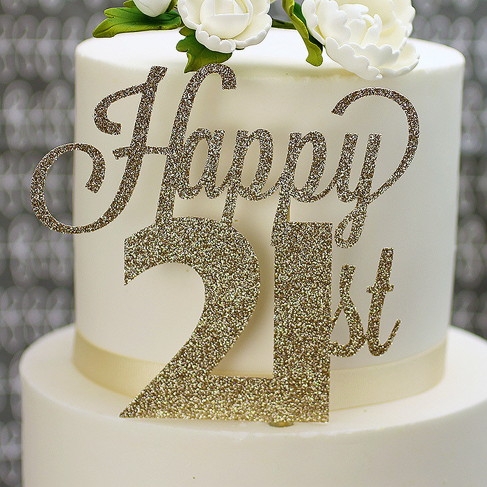 Best ideas about 21st Birthday Cake Toppers
. Save or Pin 21st Birthday Cake Toppers And Decorations Now.