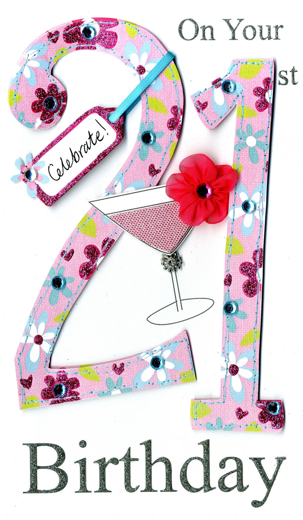 Best ideas about 21st Birthday Card
. Save or Pin Gorgeous 21st Age 21 Birthday Greeting Card Now.