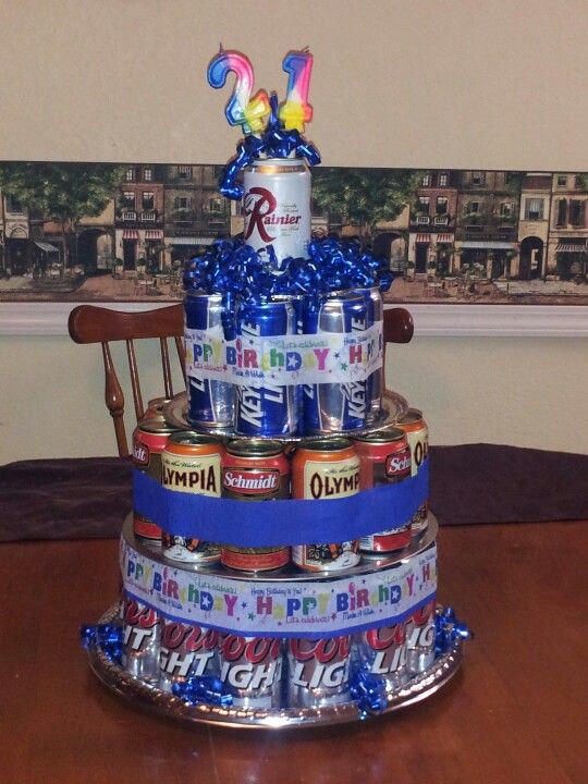 Best ideas about 21St Birthday Gift Ideas For Son
. Save or Pin Happy 21st birthday son Redneck beer cake Now.