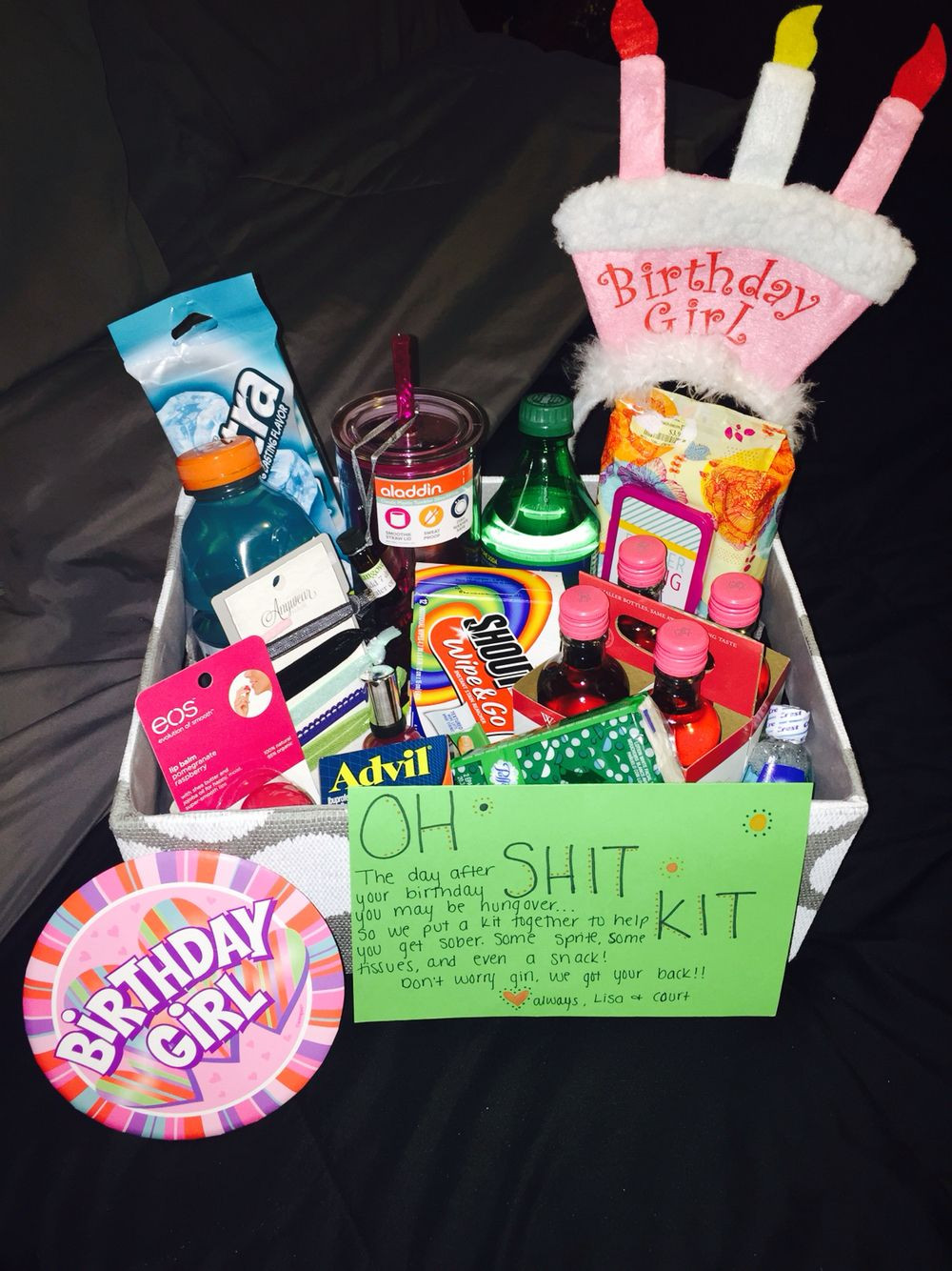 Best ideas about 21st Birthday Gifts For Girlfriend
. Save or Pin Bestfriend s 21st birthday "Oh Shit Kit" DIY Now.