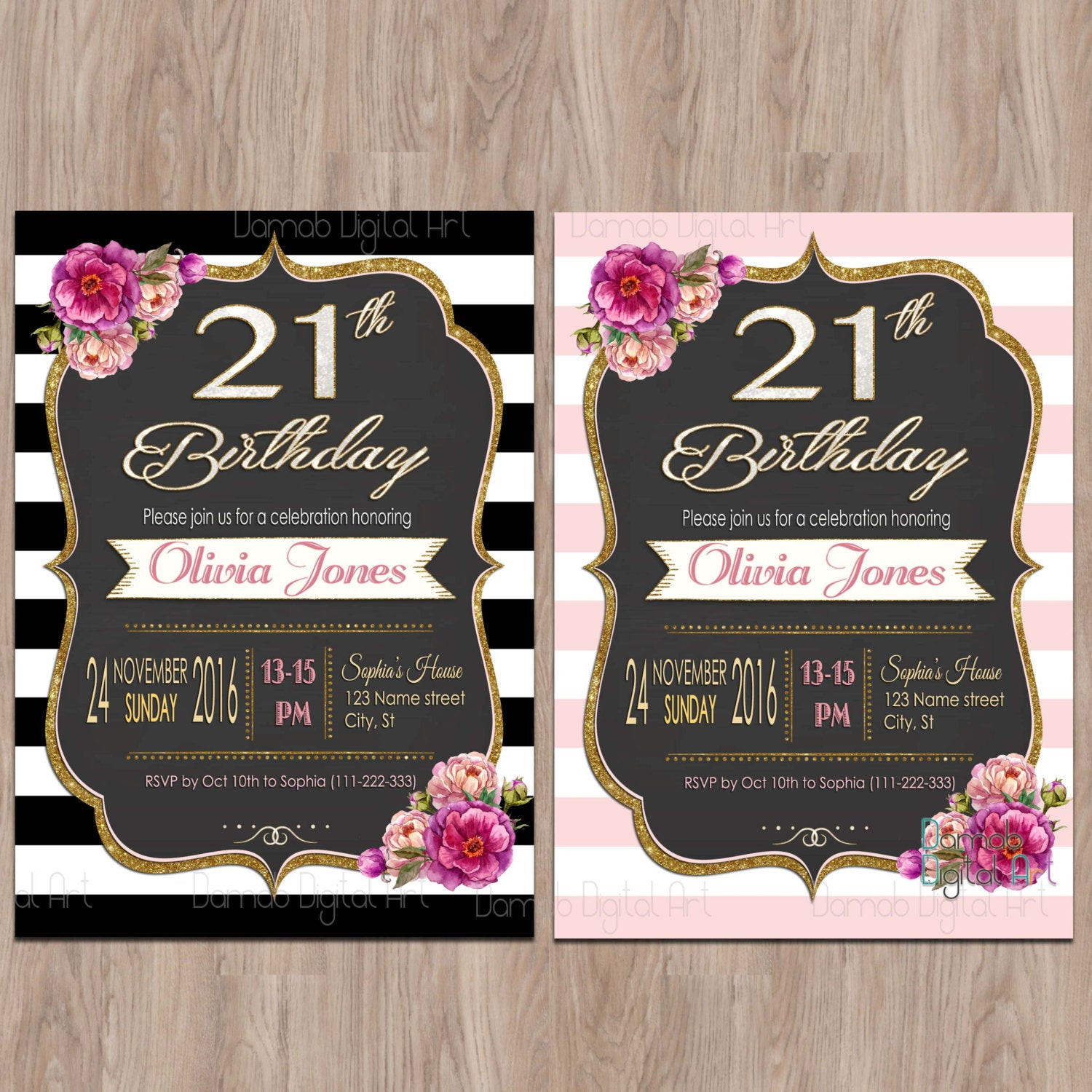 Best ideas about 21st Birthday Invitations
. Save or Pin 21st birthday invitations 21 birthday invitations Twenty Now.