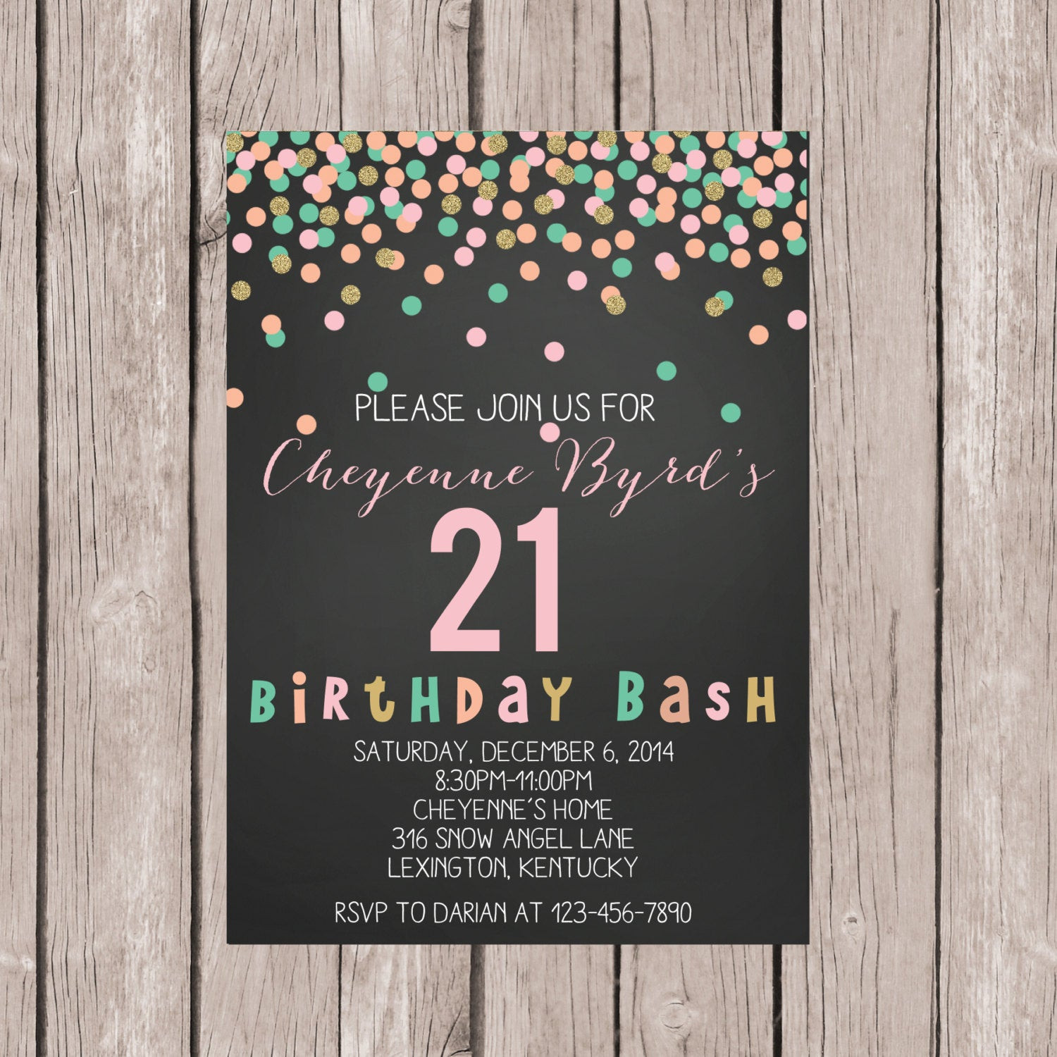 Best ideas about 21st Birthday Invitations
. Save or Pin PRINTABLE 21st Birthday Invite 21st Birthday Invitation Now.