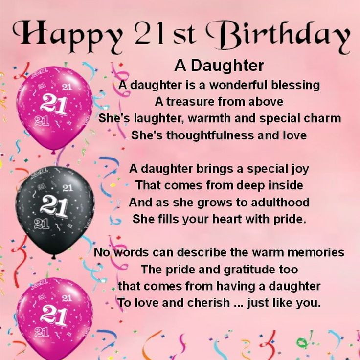Best ideas about 21st Birthday Quotes
. Save or Pin Happy 21st Birthday Wishes to Daughter Now.
